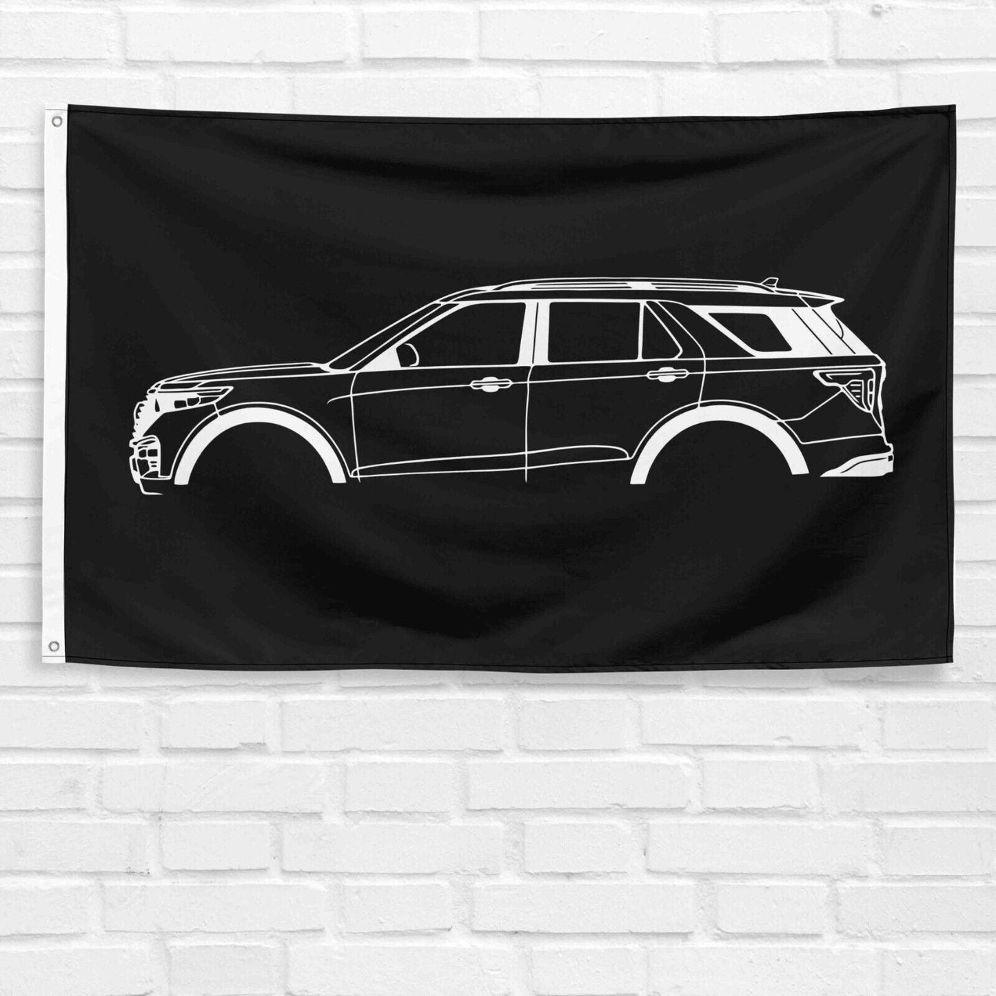 For Explorer 2020 Car Enthusiast 3x5 ft Flag Grandpa Dad Son Birthday Gift Man Cave Garage Wall Decor Banner