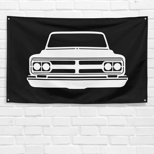 For 2500 1967 Truck Enthusiast 3x5 ft Flag Grandpa Dad Son Birthday Gift Man Cave Garage Wall Decor Banner