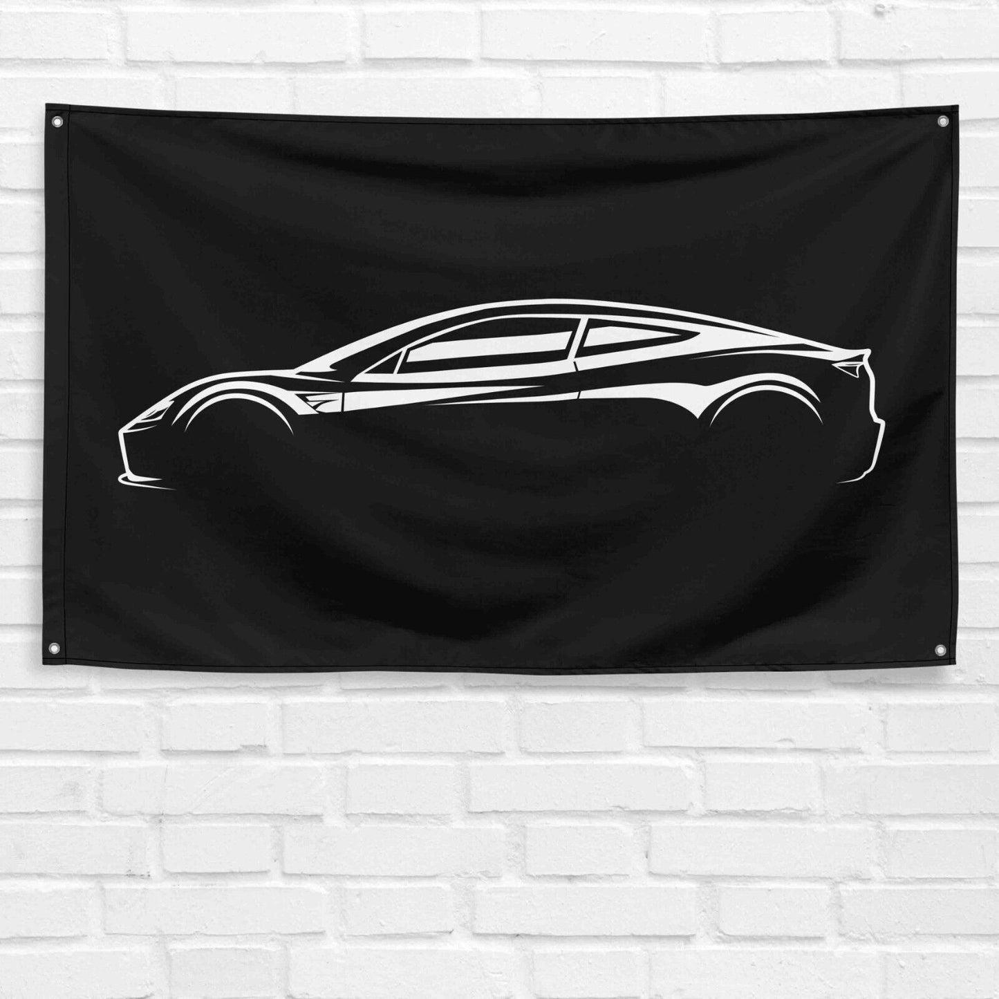 For Roadster Car Enthusiast 3x5 ft Flag Grandpa Dad Son Birthday Gift Man Cave Garage Wall Decor Banner