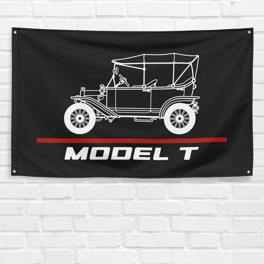 For Ford Model T Classic Car Enthusiast 3x5 ft Flag Birthday Gift Banner