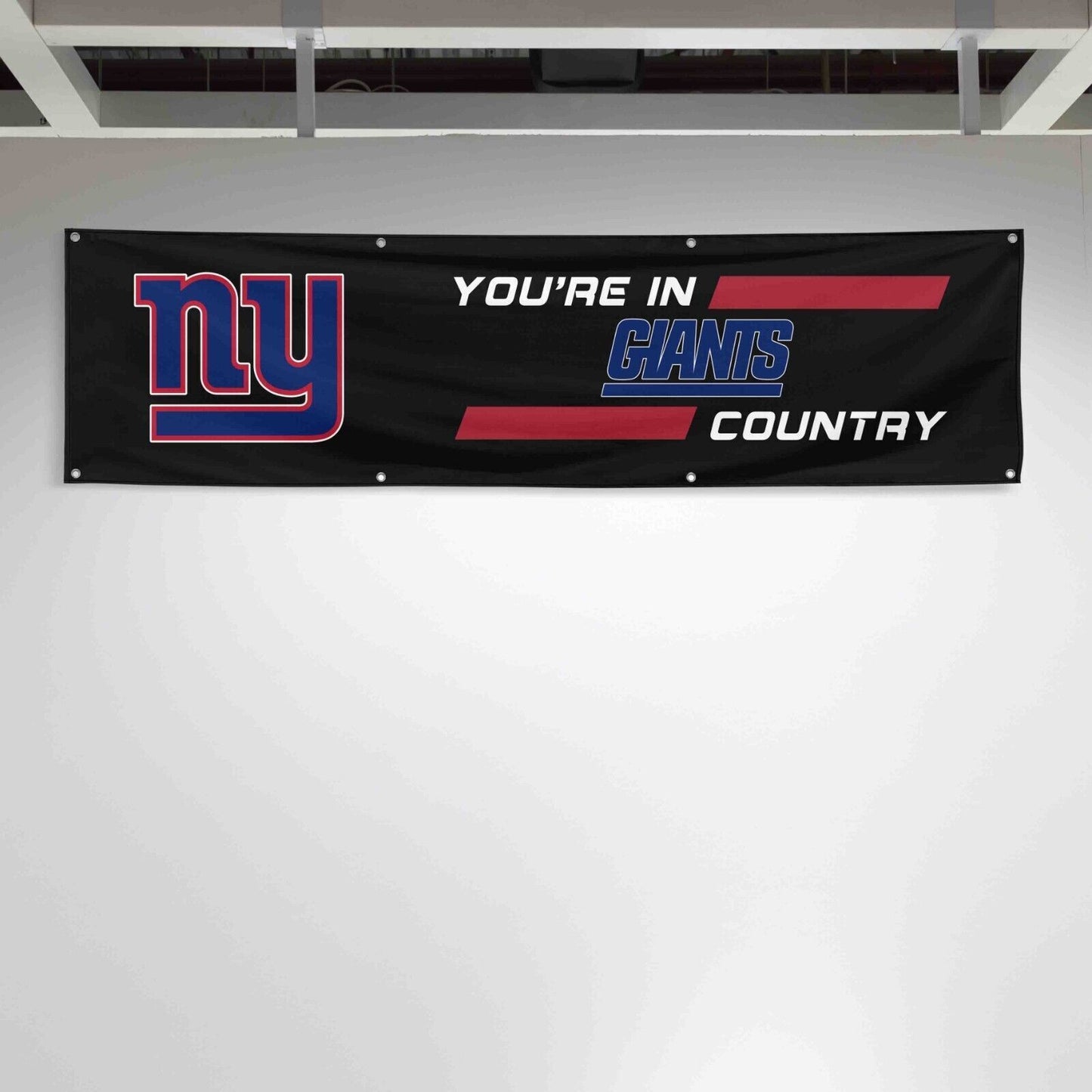 For New York Giants Football Fans 2x8 ft Flag NFL Gift Man Cave Banner