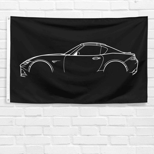 For MX-5 Miata 2020 Car Enthusiast 3x5 ft Flag Grandpa Dad Son Birthday Gift Man Cave Garage Wall Decor Banner