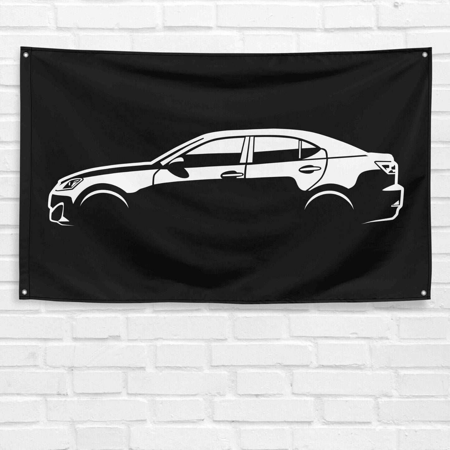 For IS 250 Car Enthusiast 3x5 ft Flag Grandpa Dad Son Birthday Gift Man Cave Garage Wall Decor Banner