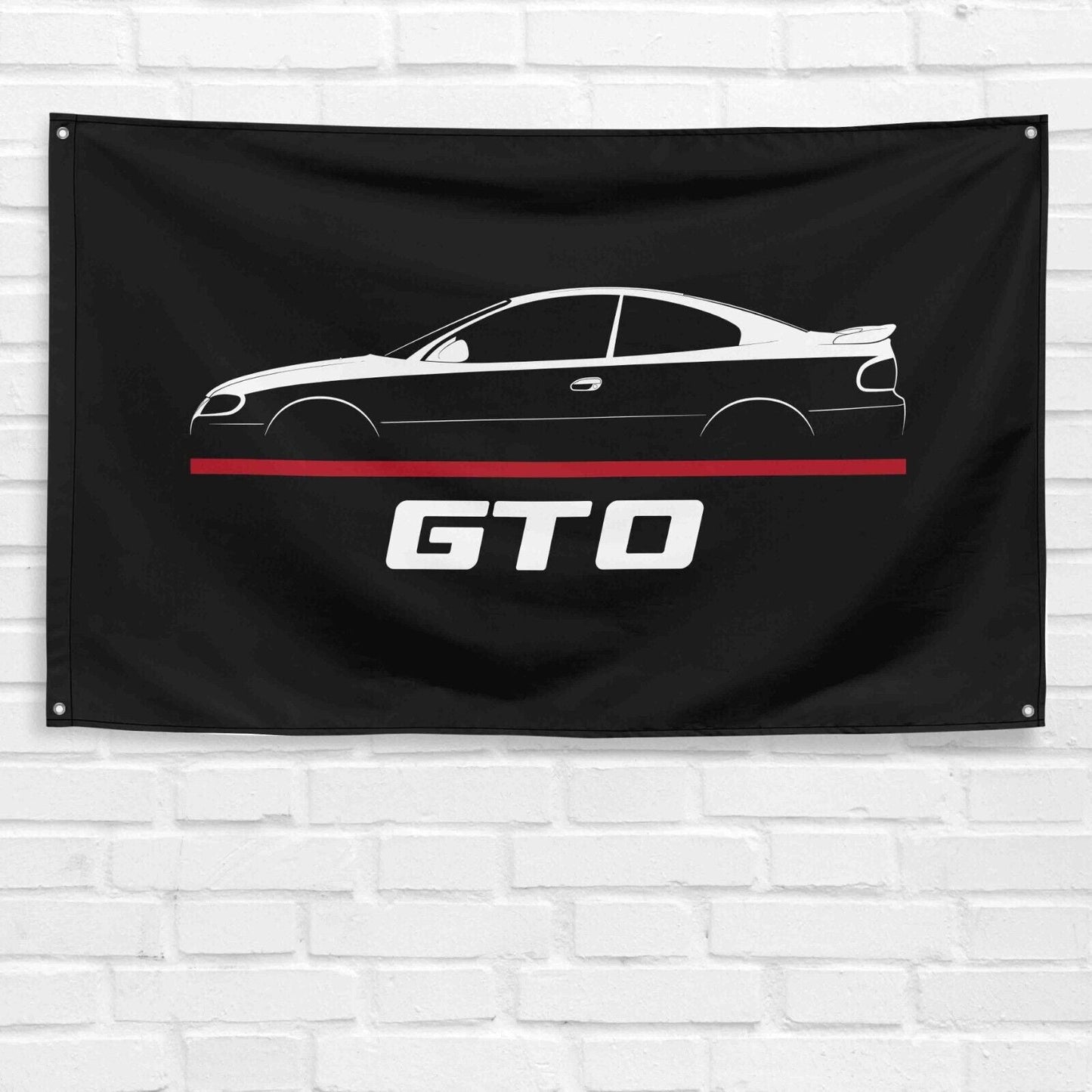 For GTO 2003-2006 Car Enthusiast 3x5 ft Flag Grandpa Dad Son Birthday Gift Man Cave Garage Wall Decor Banner