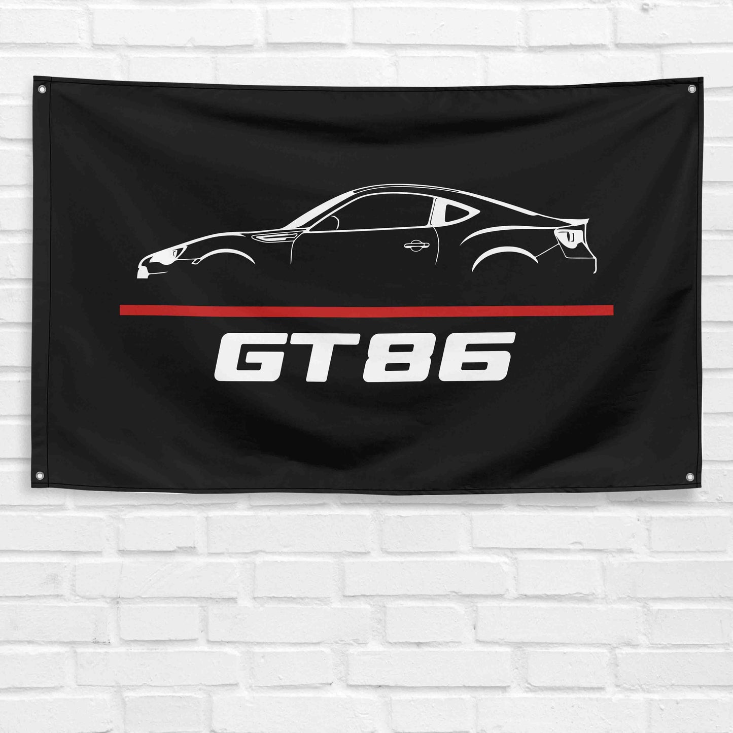 For BRZ & GT86 Car Enthusiast 3x5 ft Flag Grandpa Dad Son Birthday Gift Man Cave Garage Wall Decor Banner