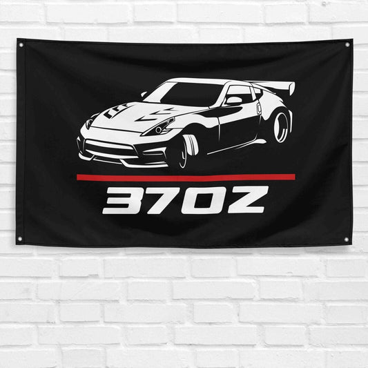 For 370z Car Enthusiast 3x5 ft Flag Grandpa Dad Son Birthday Gift Man Cave Garage Wall Decor Banner