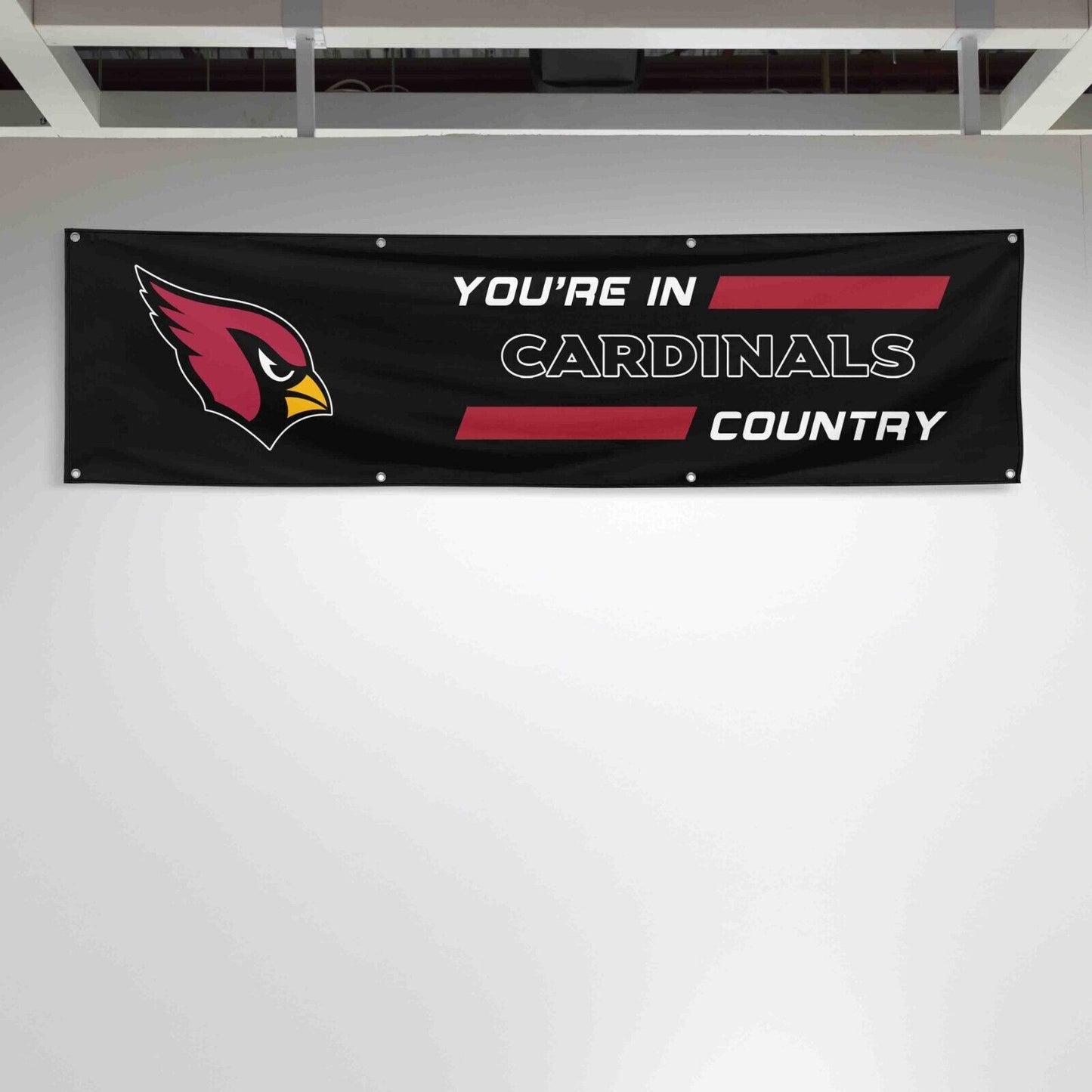 For Arizona Cardinals Football Fans 2x8 ft Flag You Are In Country Gift Banner