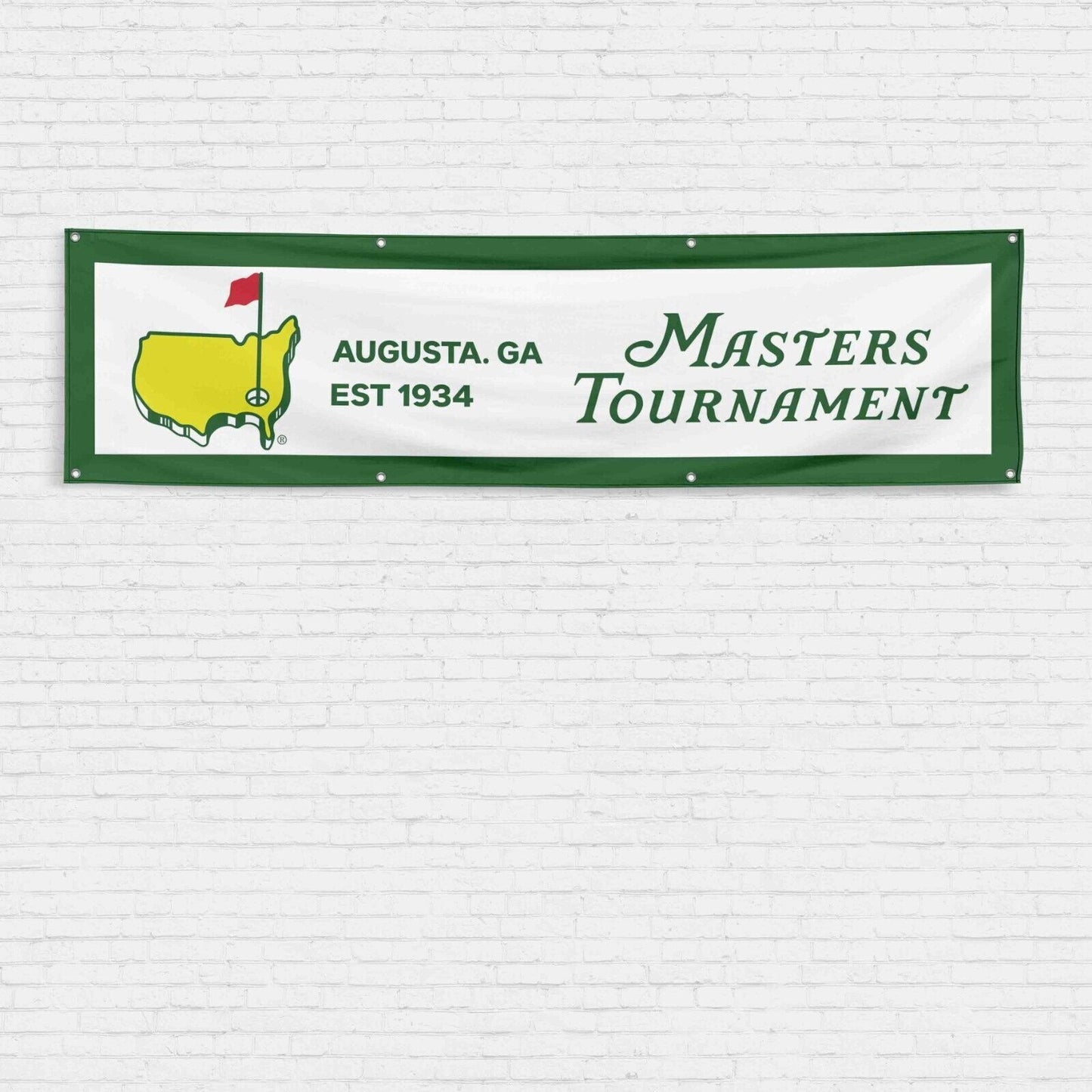 For Augusta Golf Fans 2x8ft Flag Georgia National Club Masters Tournament Banner