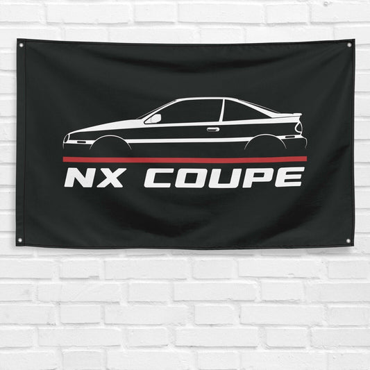 For Nissan NX Coupe 1990-1994 Enthusiast 3x5 ft Flag Banner Birthday Gift