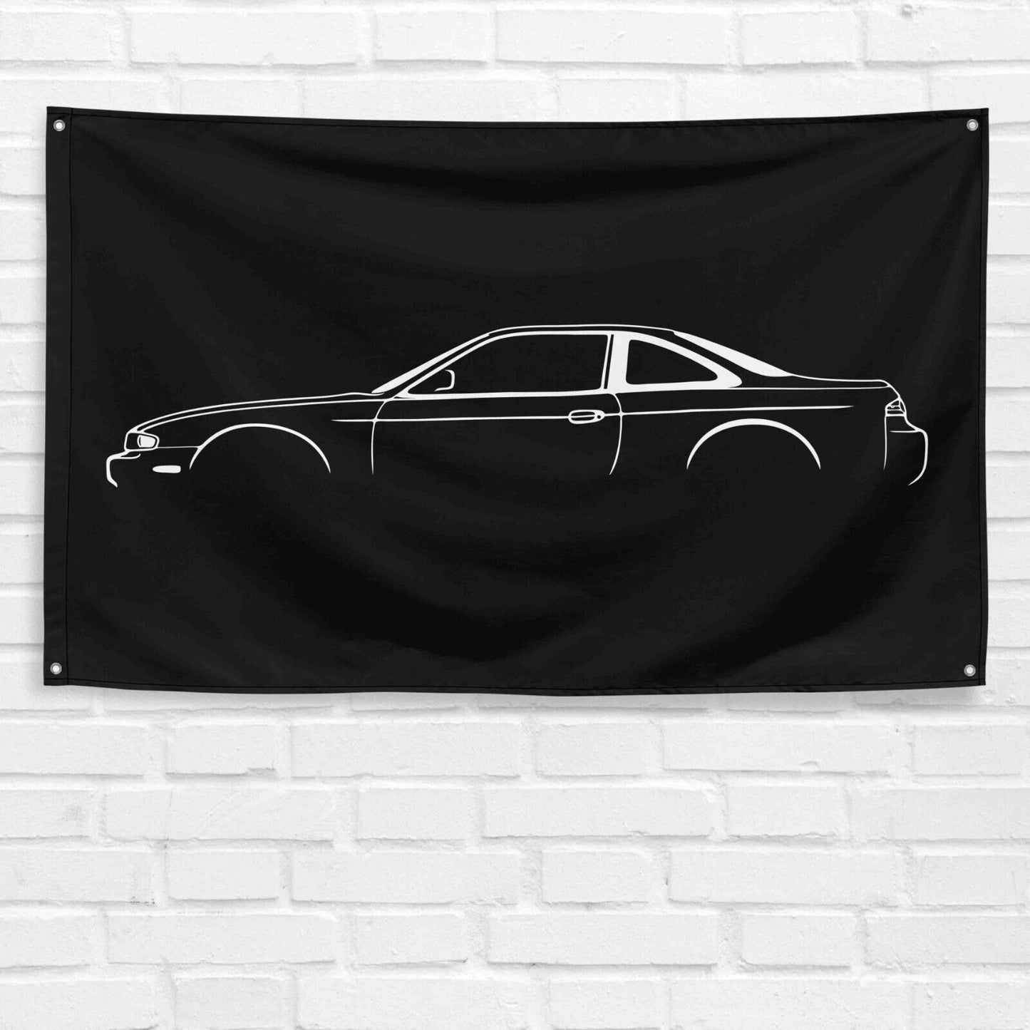 For 240SX 95 Car Enthusiast 3x5 ft Flag Grandpa Dad Son Birthday Gift Man Cave Garage Wall Decor Banner