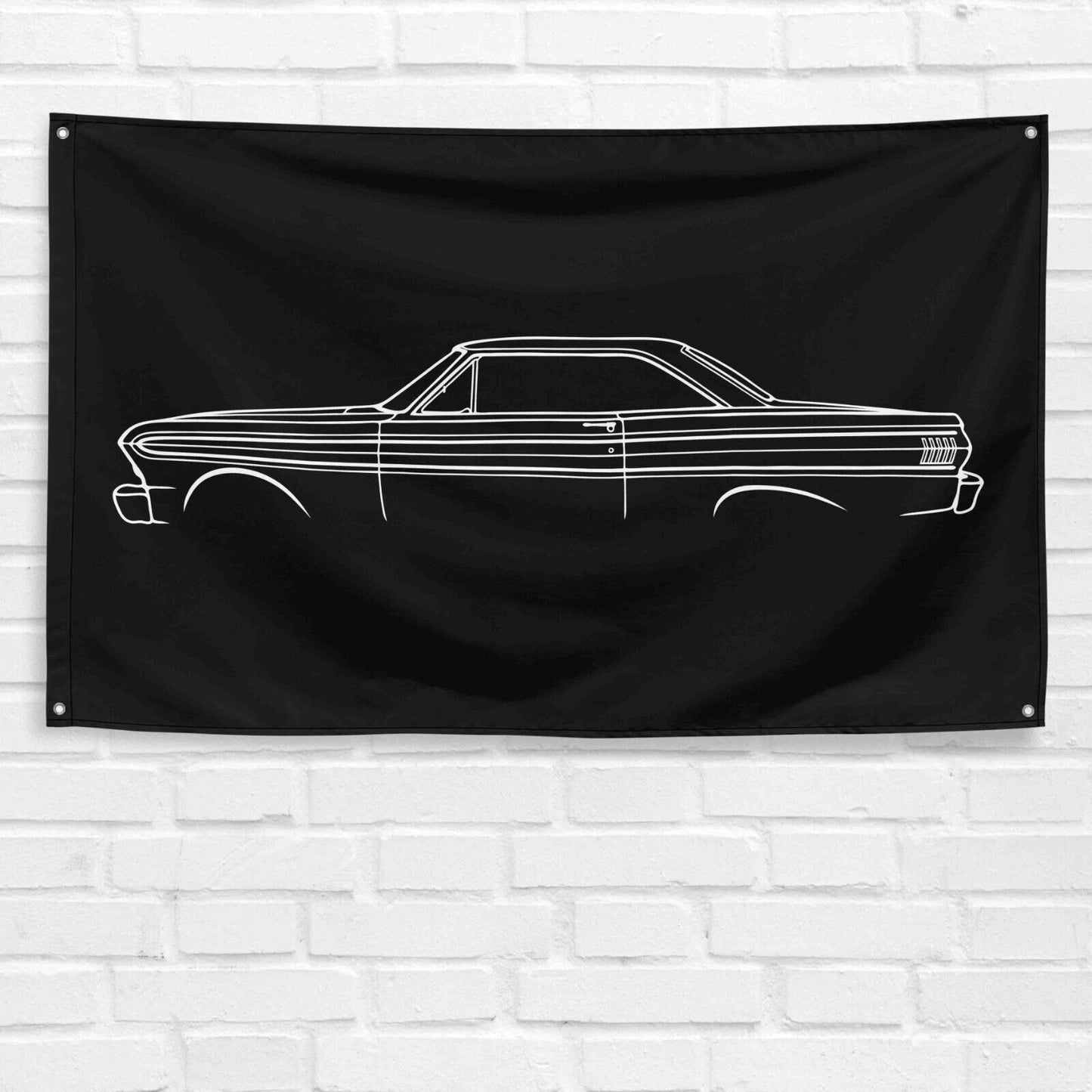 For Falcon 1964 Car Enthusiast 3x5 ft Flag Grandpa Dad Son Birthday Gift Man Cave Garage Wall Decor Banner