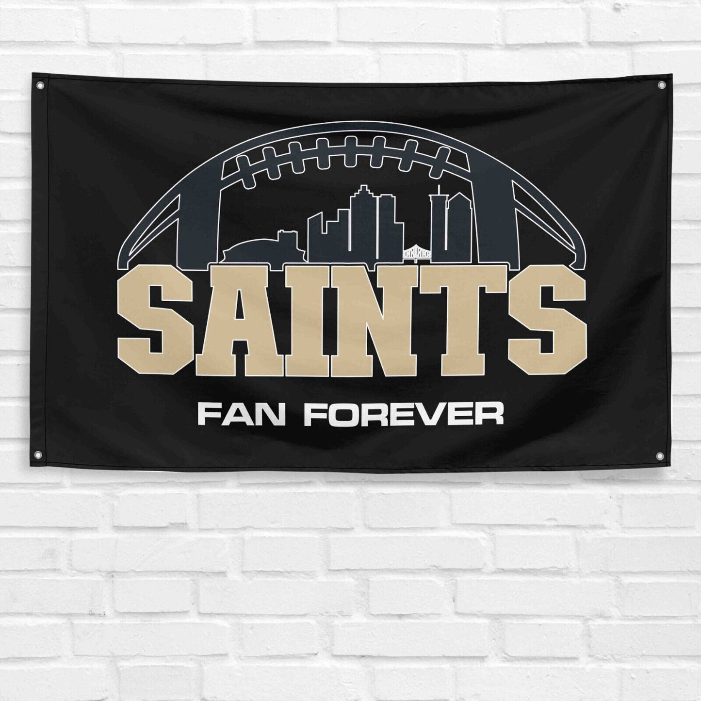 New Orleans Saints Fans 3x5ft Flag NFL Football Champions Banner Gift Wall Decor