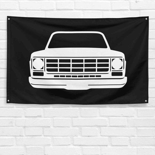 For K10 1977-1980 Truck Enthusiast 3x5 ft Flag Grandpa Dad Son Birthday Gift Man Cave Garage Wall Decor Banner