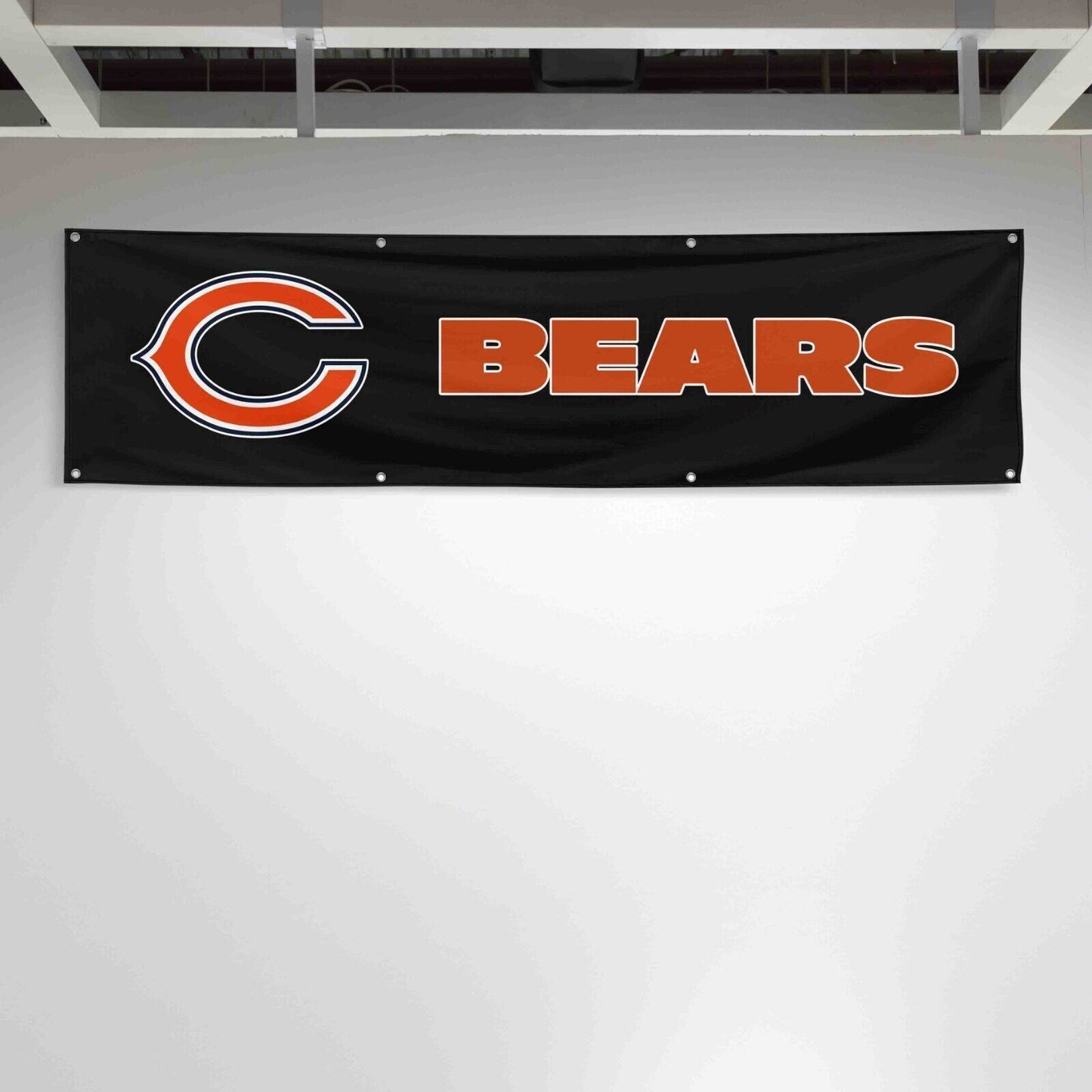 For Chicago Bears Football Fans 2x8 ft Flag NFL Gift Man Cave Banner