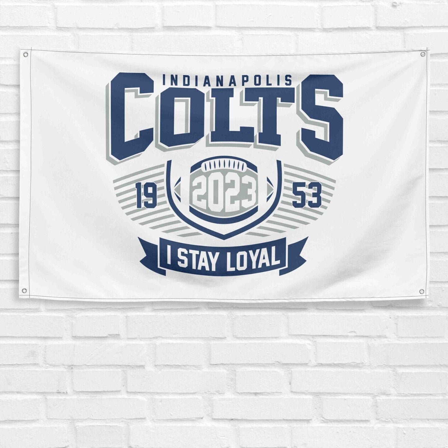 For Indianapolis Colts 3x5 ft Flag NFL Football Champions Gift Wall Decor Banner