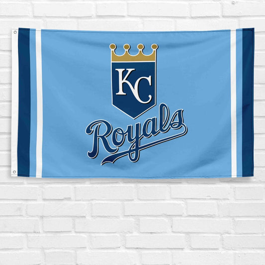 For Royals Kansas City Fans 3x5 ft Flag MLB Baseball KC Royal Team Banner