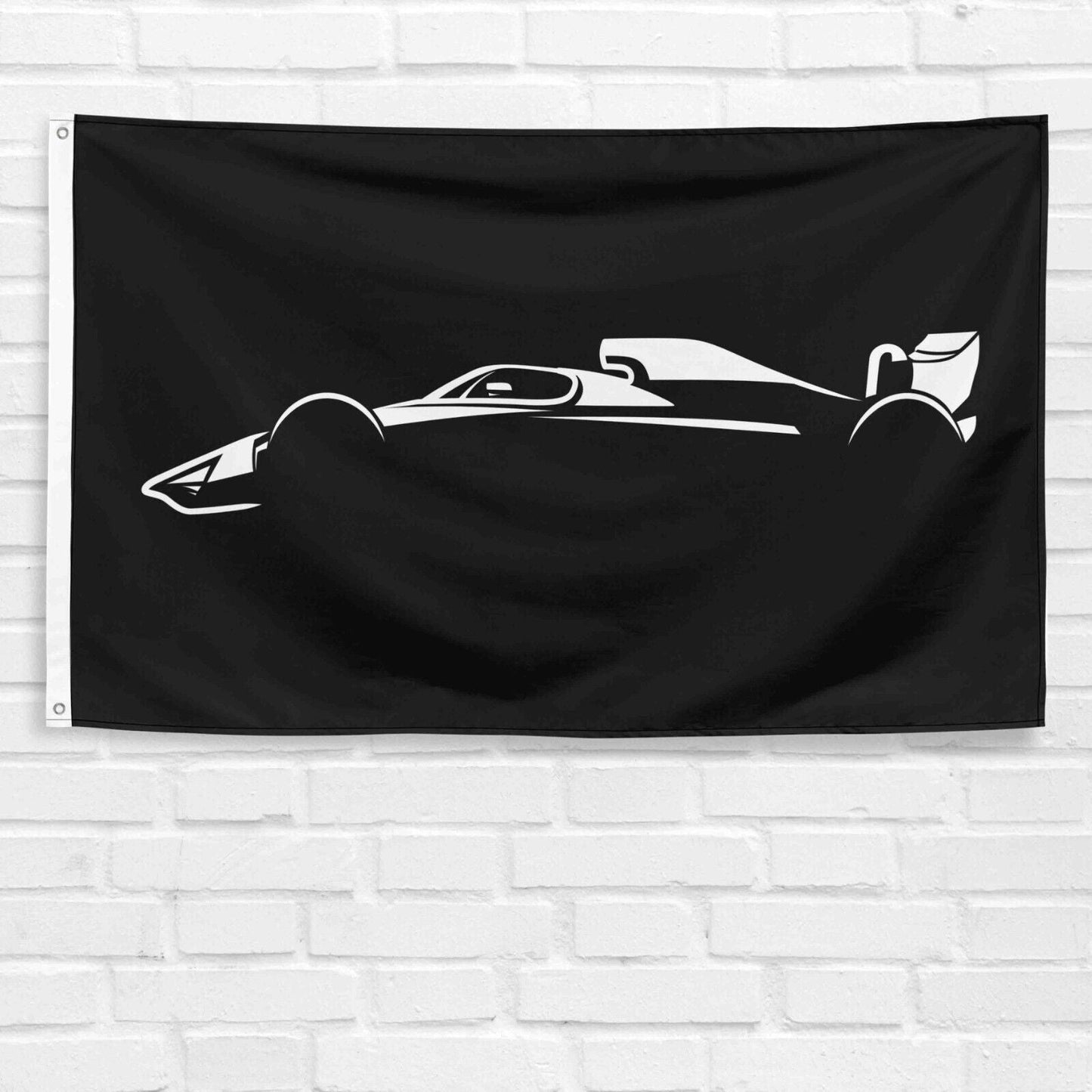 For F1 Car Enthusiast 3x5 ft Flag Grandpa Dad Son Birthday Gift Man Cave Garage Wall Decor Banner