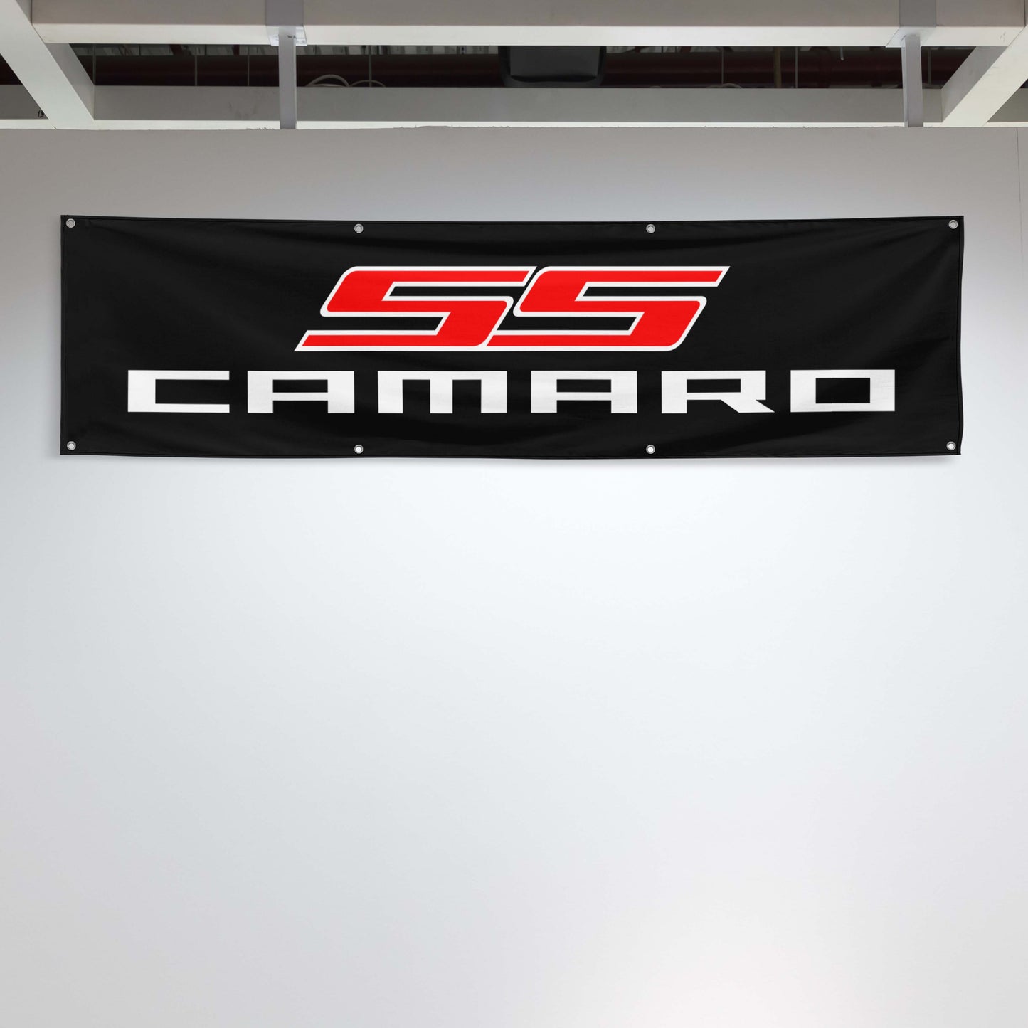 For Chevrolet Camaro SS Fans 2x8 ft Flag Birthday Gift Banner