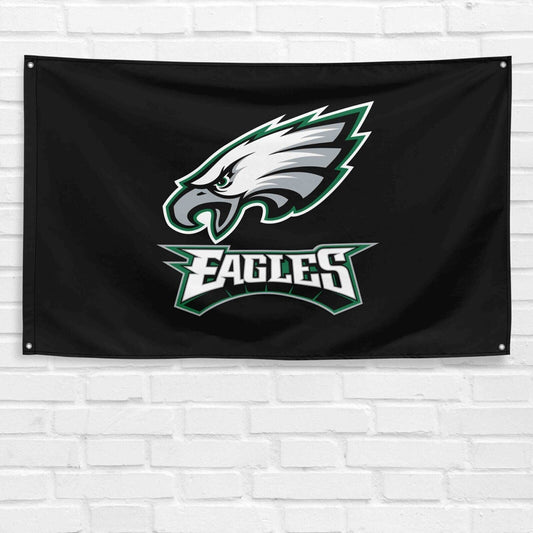 For Philadelphia Eagles Football Fans 3x5 ft Mascot Flag NFL Gift Banner