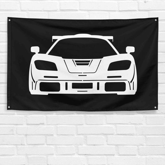 For F1 Sport Car Enthusiast 3x5 ft Flag Grandpa Dad Son Birthday Gift Man Cave Garage Wall Decor Banner