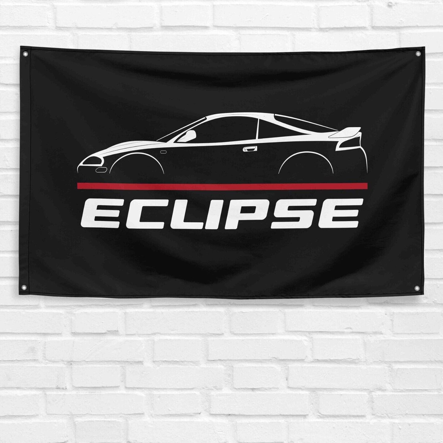 For Eclipse 1995-1999 Car Enthusiast 3x5 ft Flag Grandpa Dad Son Birthday Gift Man Cave Garage Wall Decor Banner